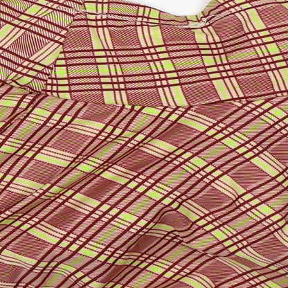 California Costume Collections Girls Multicoloured Check  Flare Skirt Size 12-13 Years