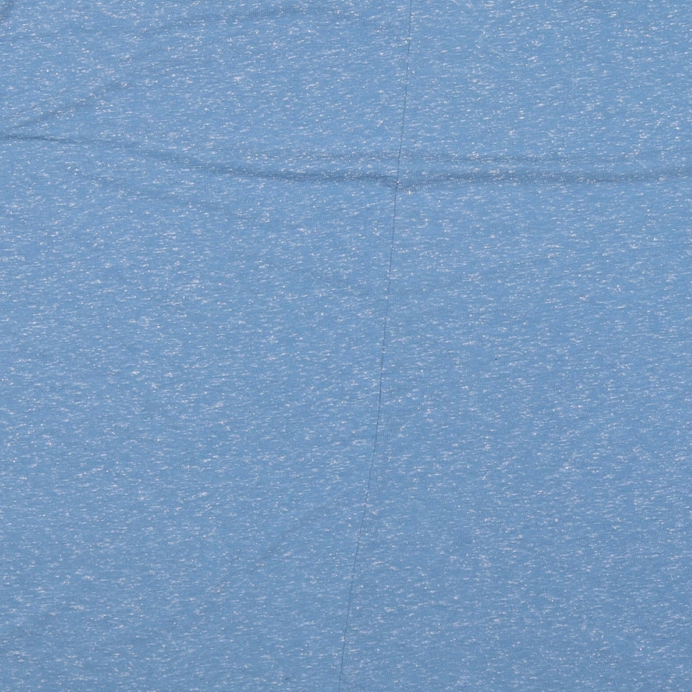 Papaya Womens Blue   Basic T-Shirt Size 12