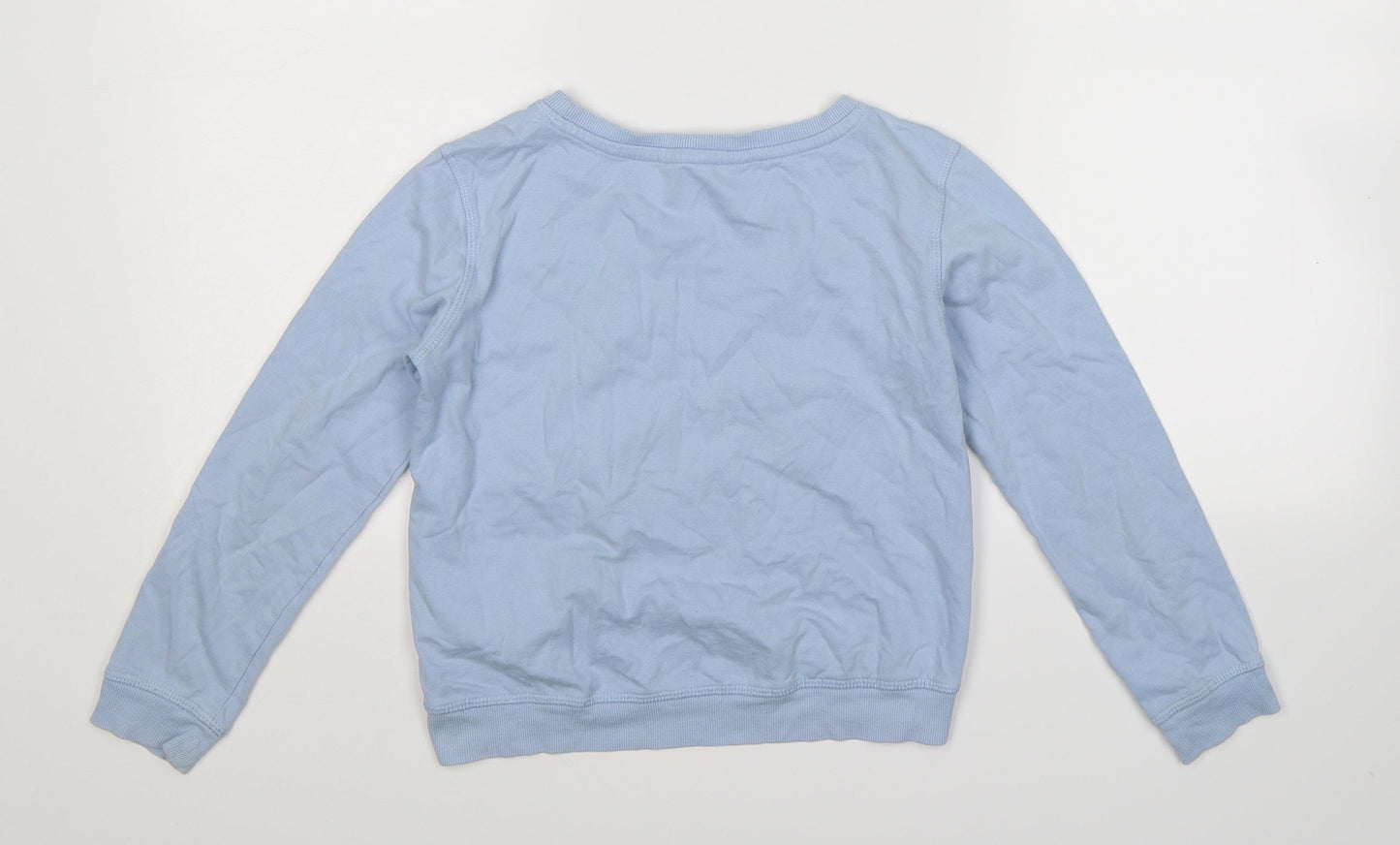 H&M Girls Blue   Pullover Sweatshirt Size 9-10 Years