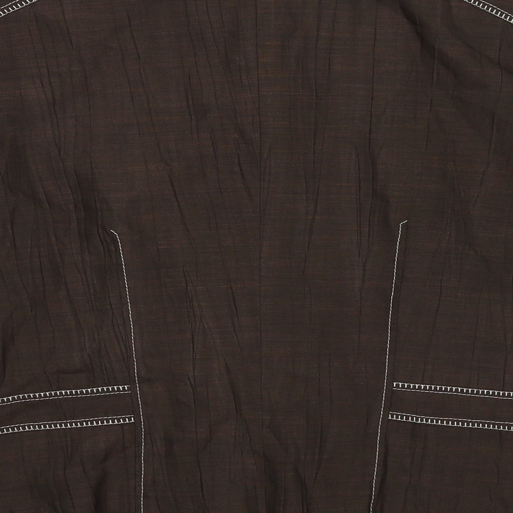 Un Jour Ailleurs Womens Grey   Jacket Blazer Size 14