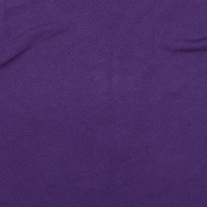Bonmarché Womens Purple Knit Pullover Jumper Size 14
