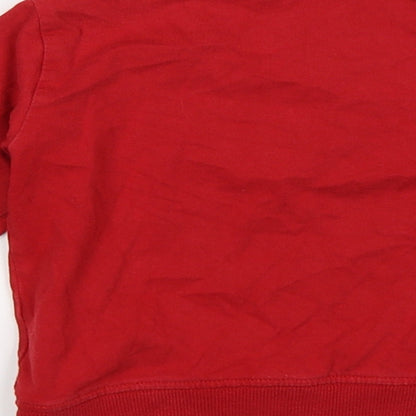 Next Baby Red   Pullover Jumper Size 12-18 Months