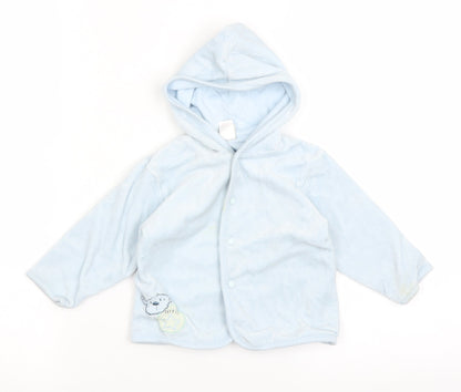 Little bundle Baby Blue   Jacket  Size 9-12 Months