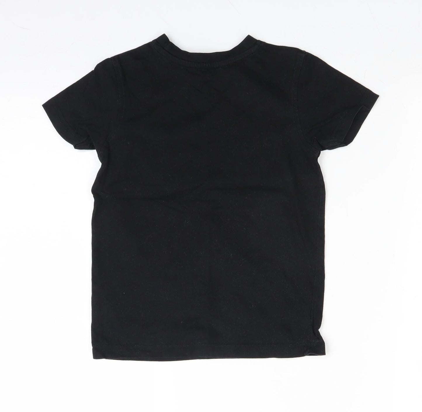 George Boys Black   Basic T-Shirt Size 4-5 Years  - legit gamer