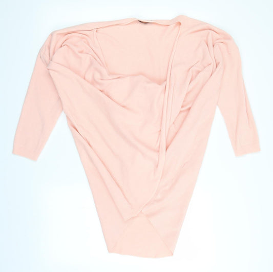Studio Womens Pink  Knit Pullover Jumper One Size