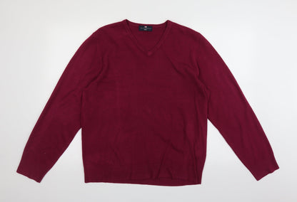 Marks and Spencer Womens Purple   Pullover Jumper Size L