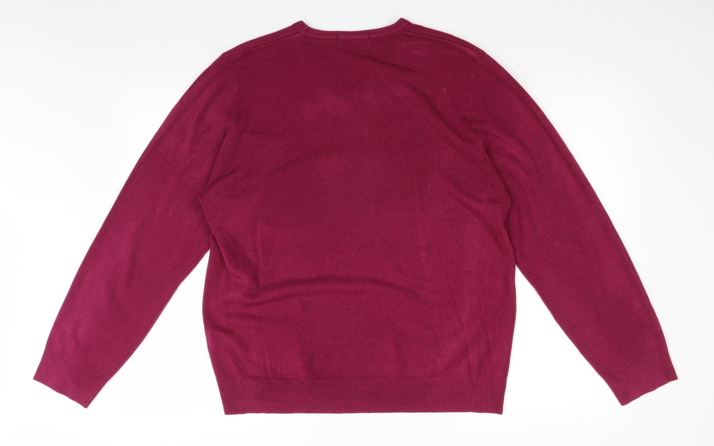 Marks and Spencer Womens Purple   Pullover Jumper Size L