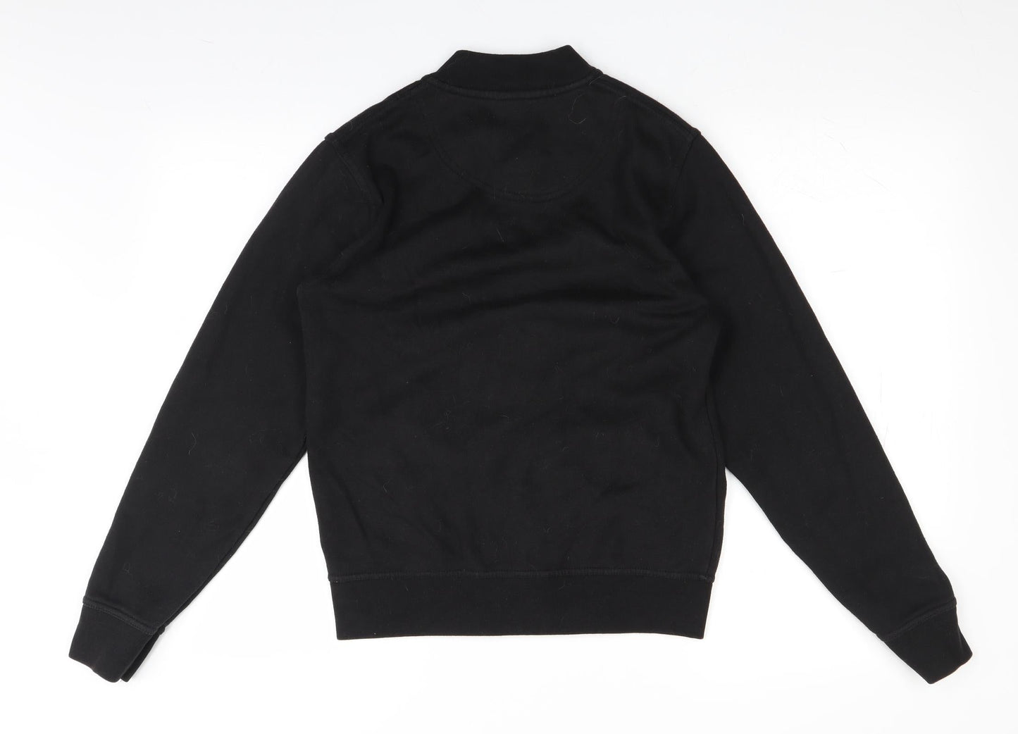 Mens UK Size XS Burton Black Full Zip Sweatshirt