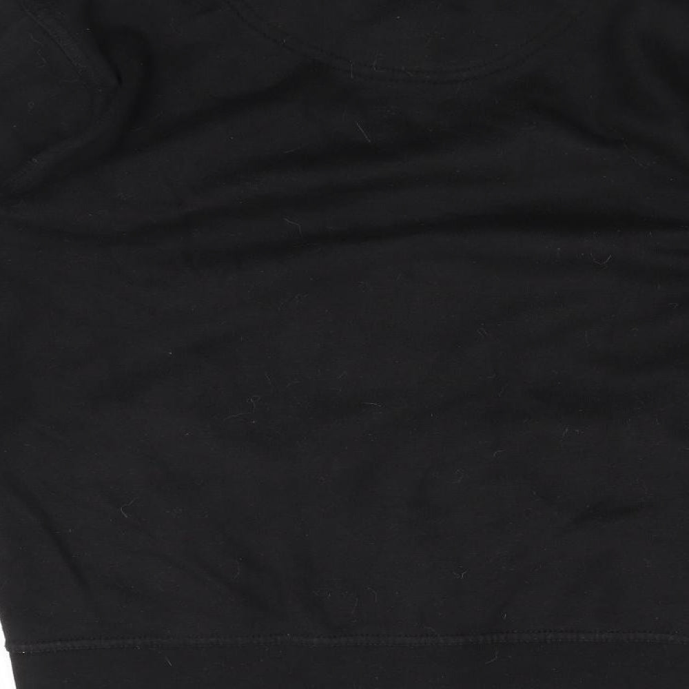 Mens UK Size XS Burton Black Full Zip Sweatshirt