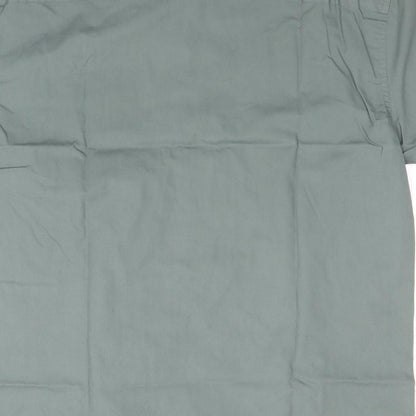 Living Mens Green    Button-Up Size L