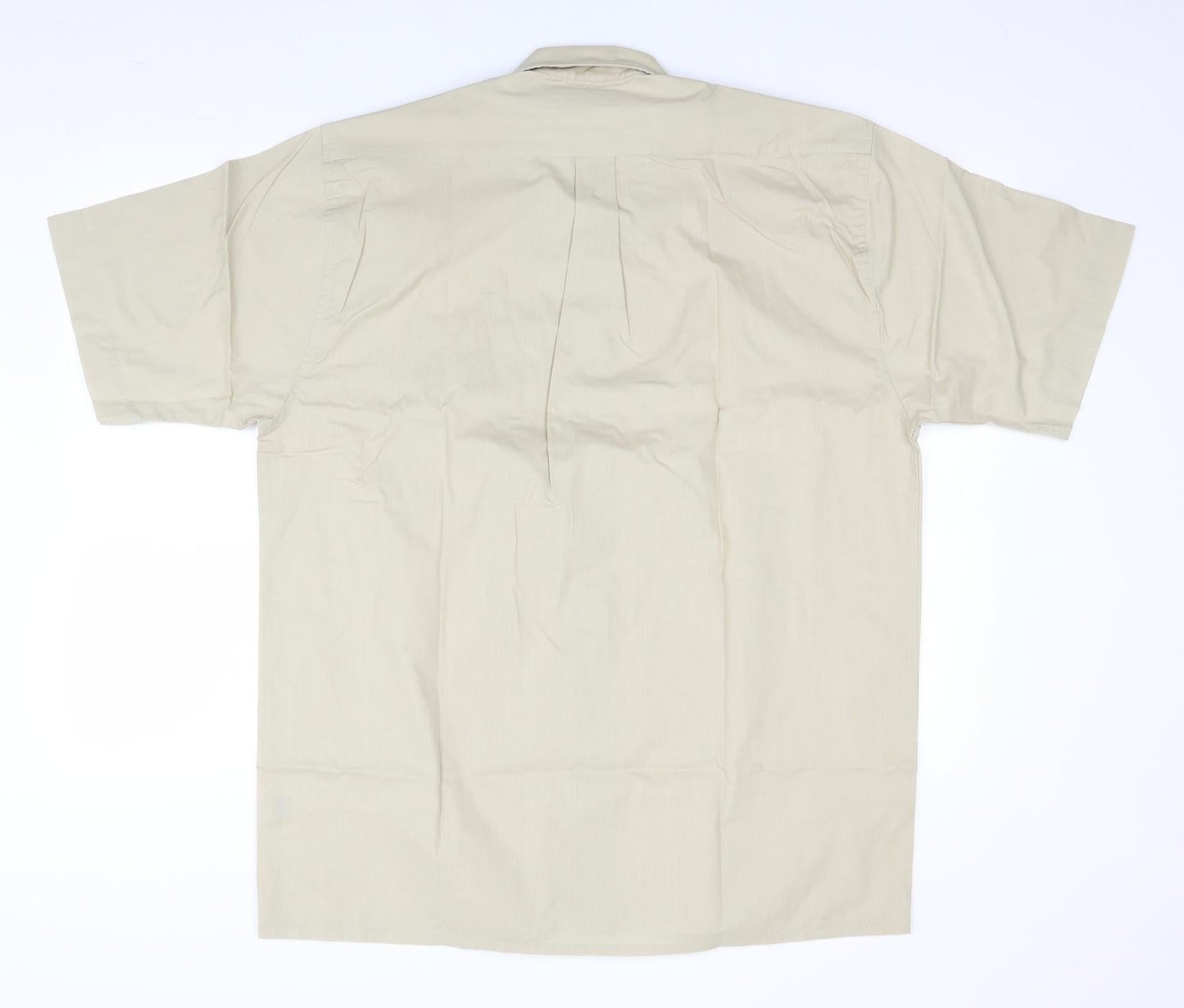 Walton Mens Beige    Button-Up Size XL