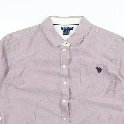 US Polo Assn. Mens Purple    Button-Up Size S