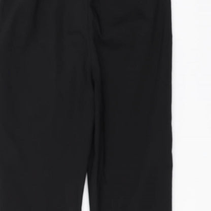 Womens UK Size 6 H&M Regular Fit  Black Trousers