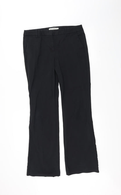 Womens UK Size 12 NEXT Regular Fit  Black Trousers