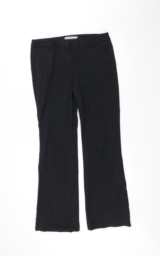 Womens UK Size 12 NEXT Regular Fit  Black Trousers