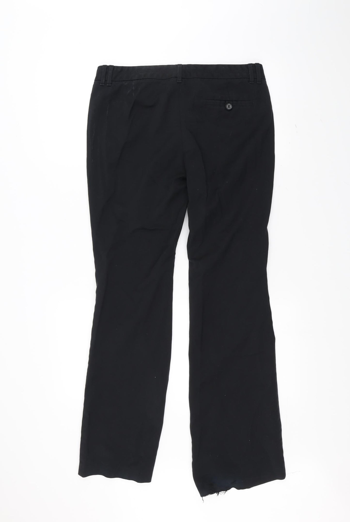 Womens UK Size 12 NEXT Regular Fit  Black Trousers