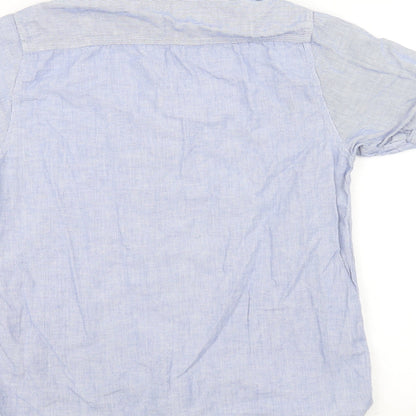 NEXT Boys Blue   Basic Button-Up Size 15 Years