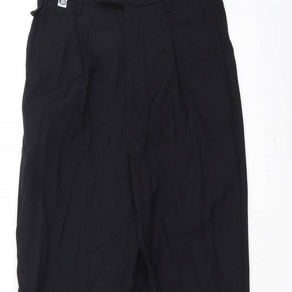 Dimensions Mens Black   Trousers  Size 28 L29 in