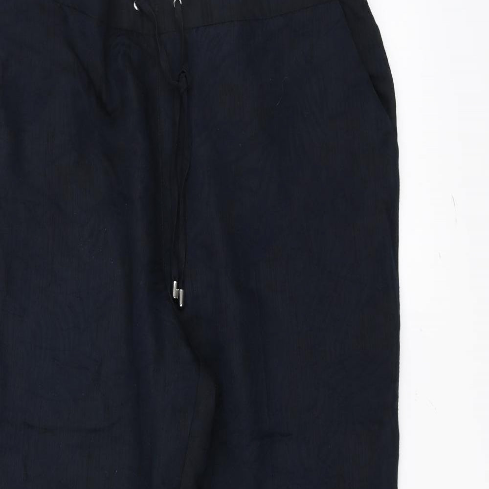 George Womens Blue   Trousers  Size 16 L26 in
