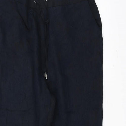 George Womens Blue   Trousers  Size 16 L26 in