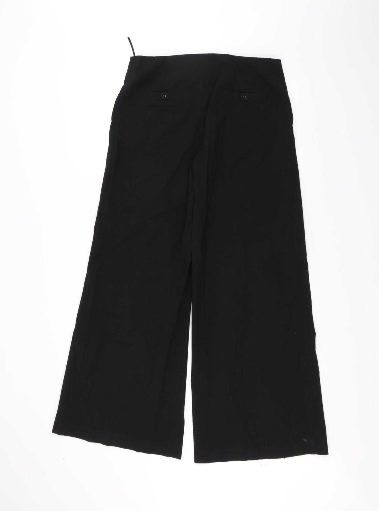 Womens UK Size 12 NEXT Regular Fit  Black Trousers