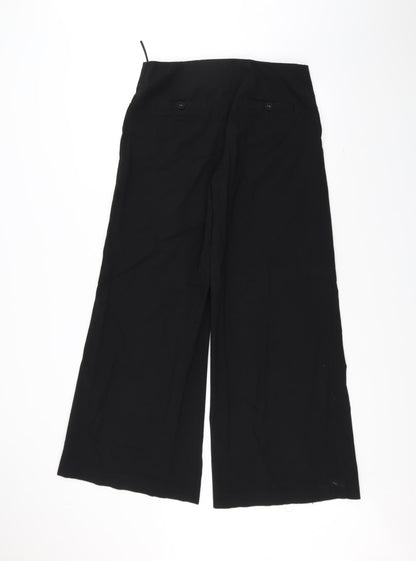 Womens UK Size 12 NEXT Regular Fit  Black Trousers