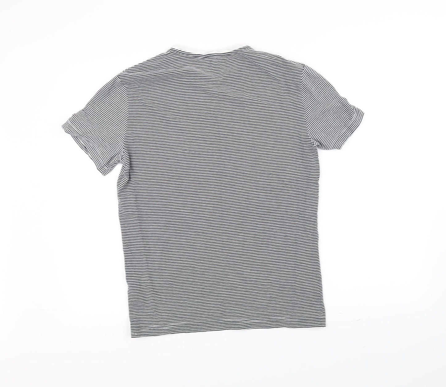 Womens UK Size M H&M Black Basic T-Shirt