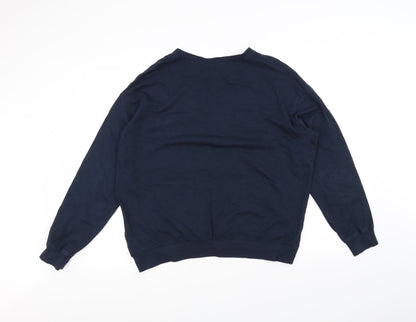 H&M Womens Blue   Pullover Jumper Size XL