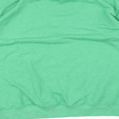 Anvil Womens Green   Pullover Jumper Size XL