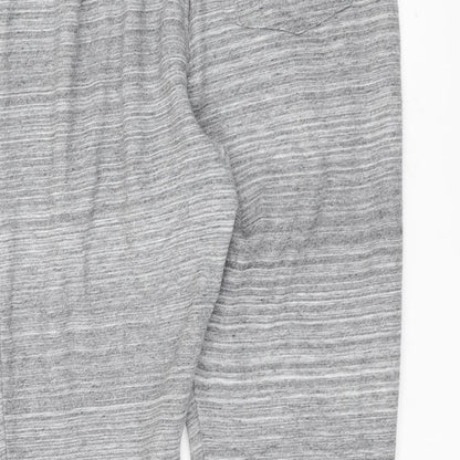 Womens UK Size XL Preworn Regular Fit Sweatpants Grey Trousers