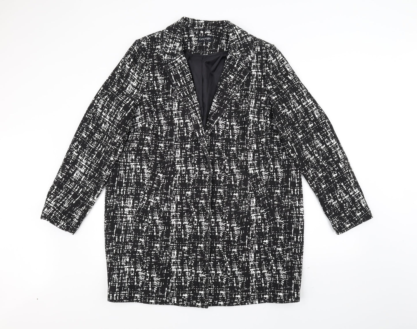 George Womens Black   Jacket  Size 16