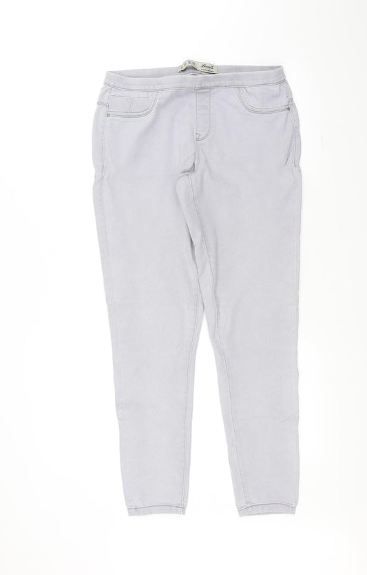 Denim CO Womens Blue   Straight Jeans Size 14 L28 in