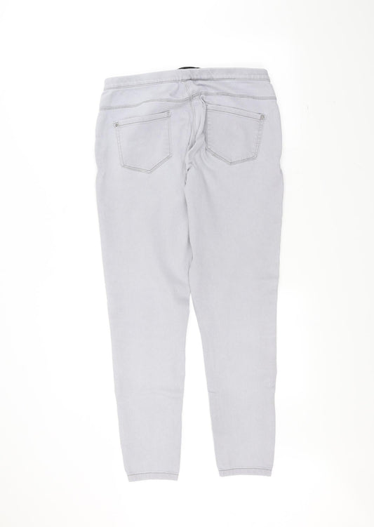 Denim CO Womens Blue   Straight Jeans Size 14 L28 in