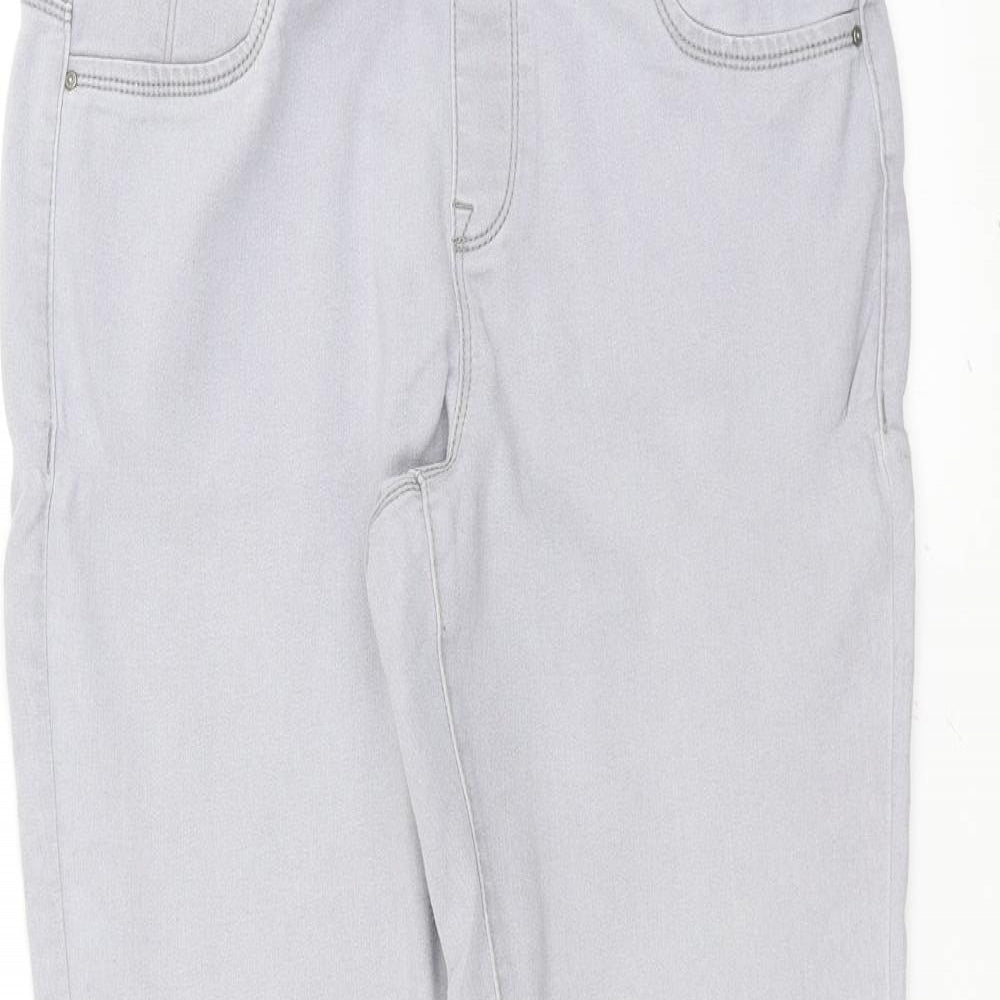 Denim CO Womens Blue   Straight Jeans Size 14 L28 in