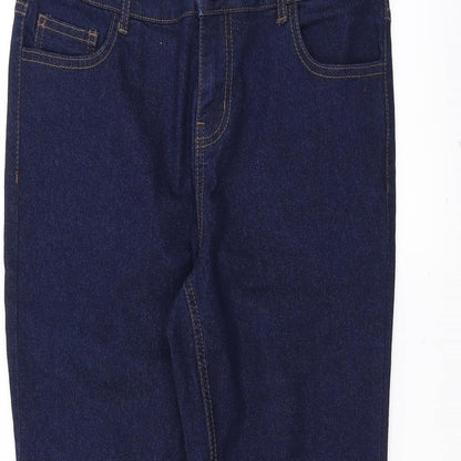 New Look Womens Blue   Skinny Jeans Size 12 L27 in