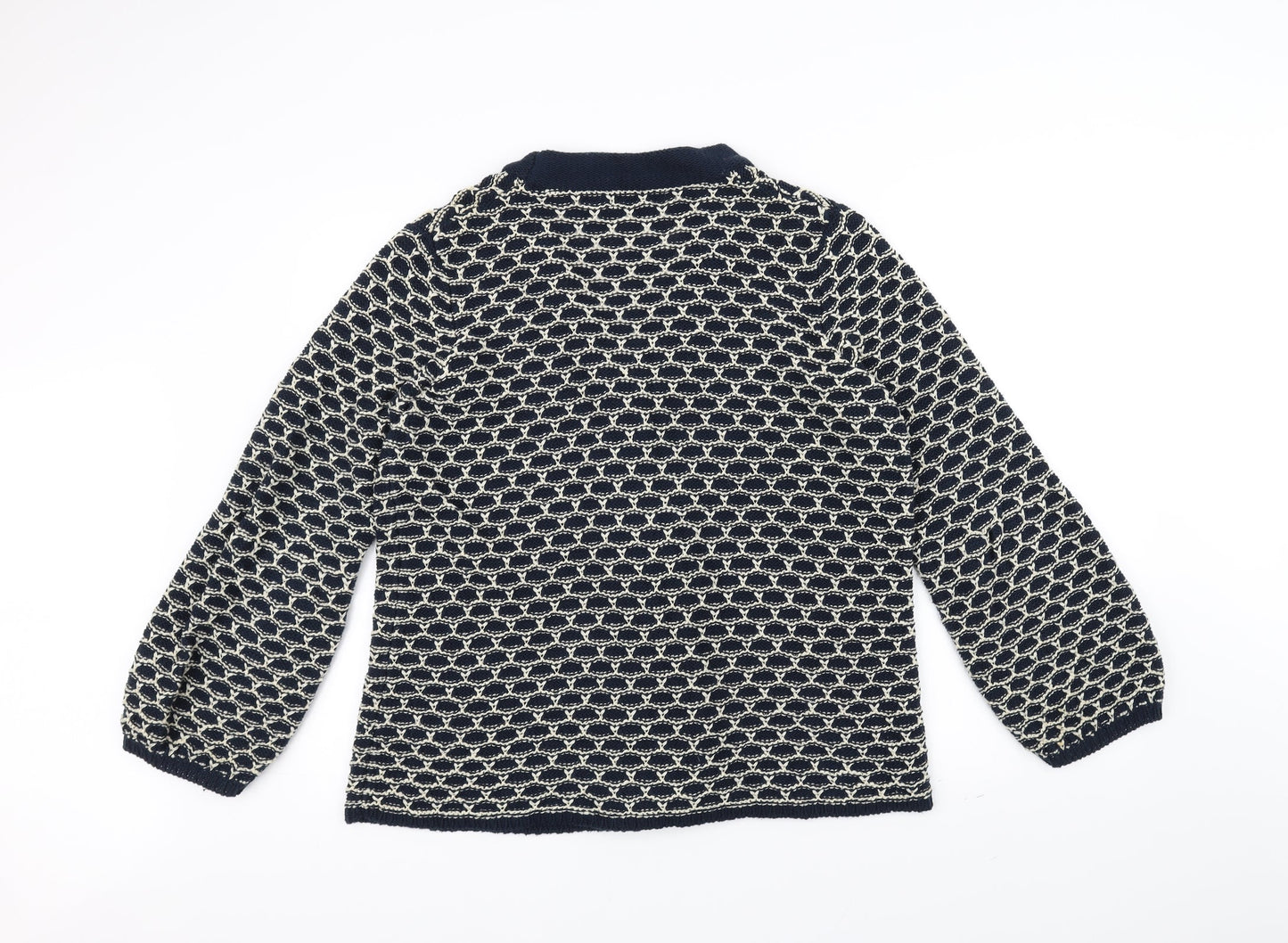 George Womens Blue  Knit Jacket Coatigan Size 18