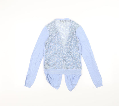 New Look Womens Blue   Cardigan Jumper Size 8