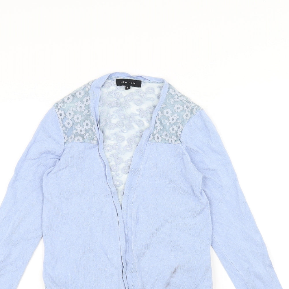 New Look Womens Blue   Cardigan Jumper Size 8