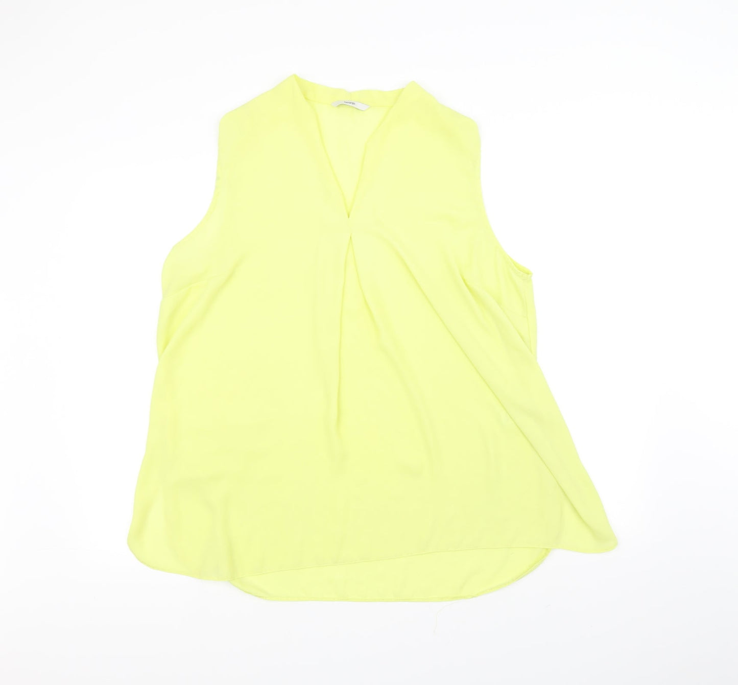 George Womens Yellow   Basic Blouse Size 18