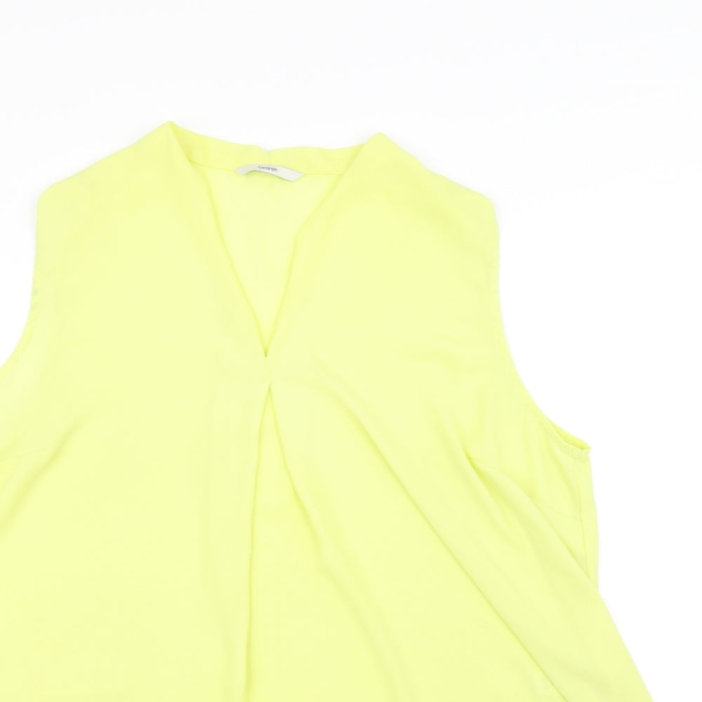 George Womens Yellow   Basic Blouse Size 18