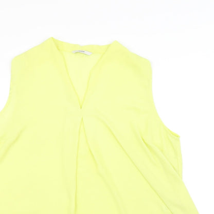 George Womens Yellow   Basic Blouse Size 18