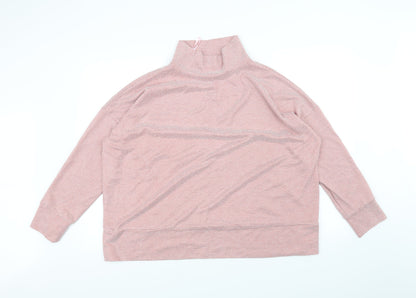 M&Co Womens Pink   Pullover Jumper Size 20