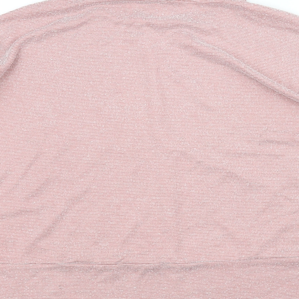 M&Co Womens Pink   Pullover Jumper Size 20