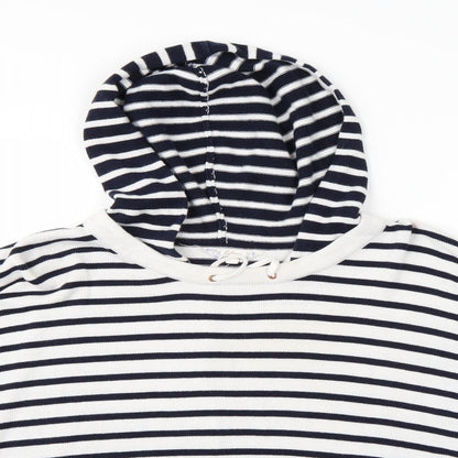 Falmer Heritage Womens Multicoloured Striped  Pullover Hoodie Size L