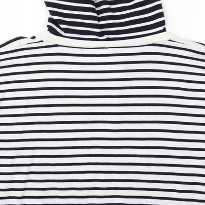 Falmer Heritage Womens Multicoloured Striped  Pullover Hoodie Size L