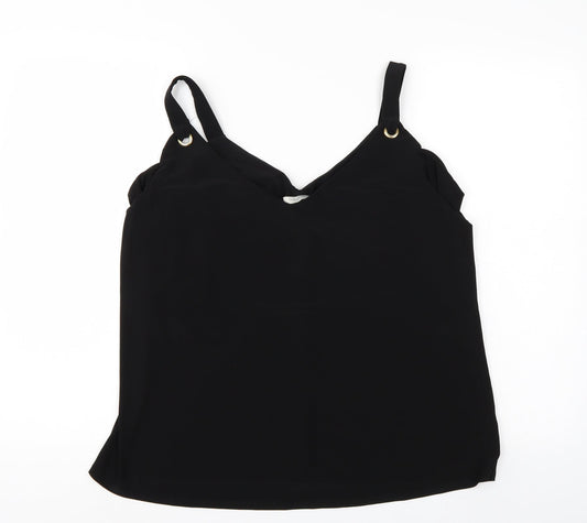 George Womens Black   Basic Blouse Size 16