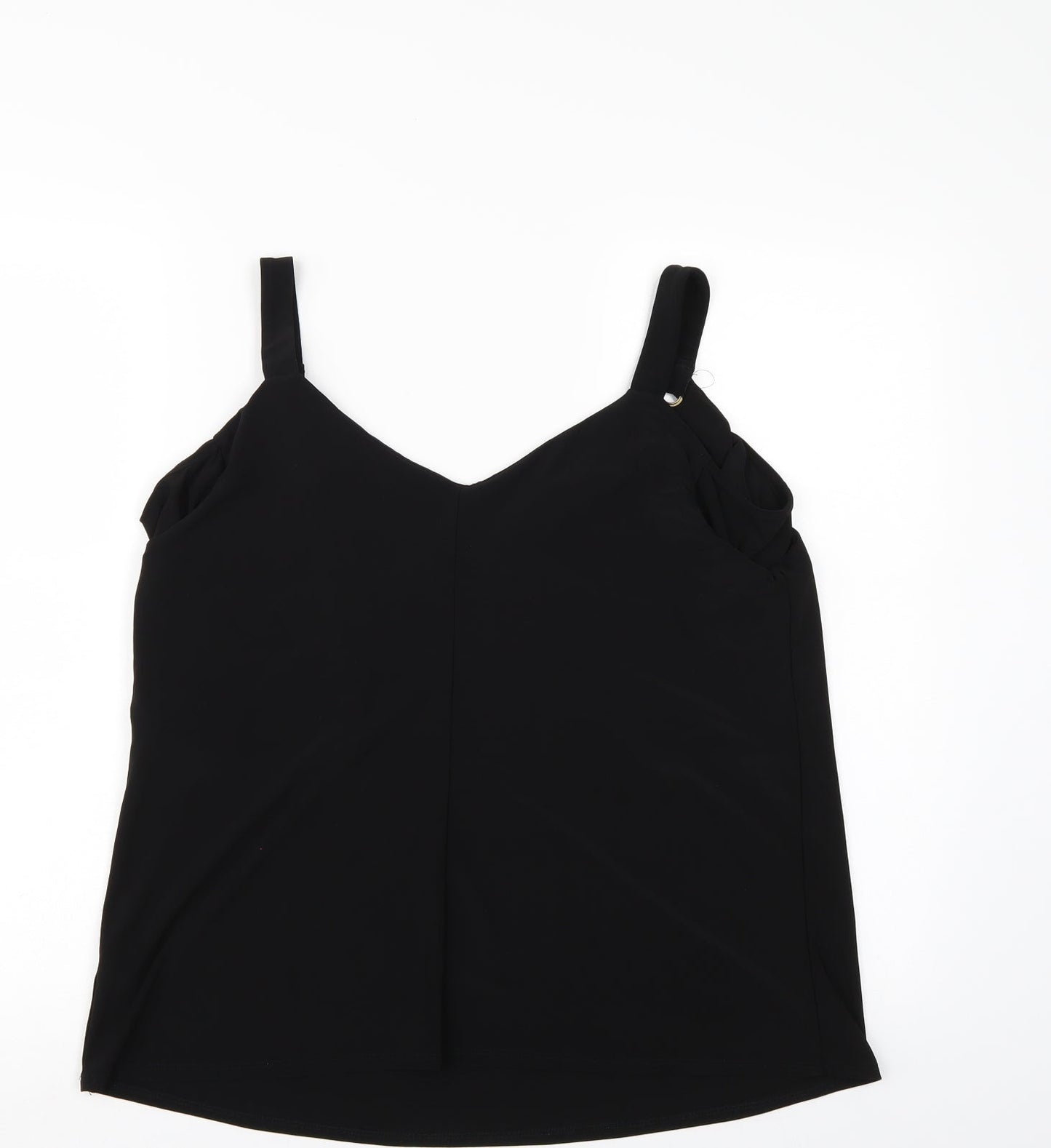 George Womens Black   Basic Blouse Size 16