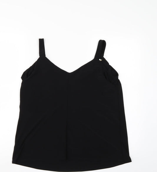 George Womens Black   Basic Blouse Size 16