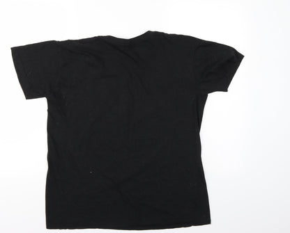 Boohoo Womens Black   Basic T-Shirt Size S