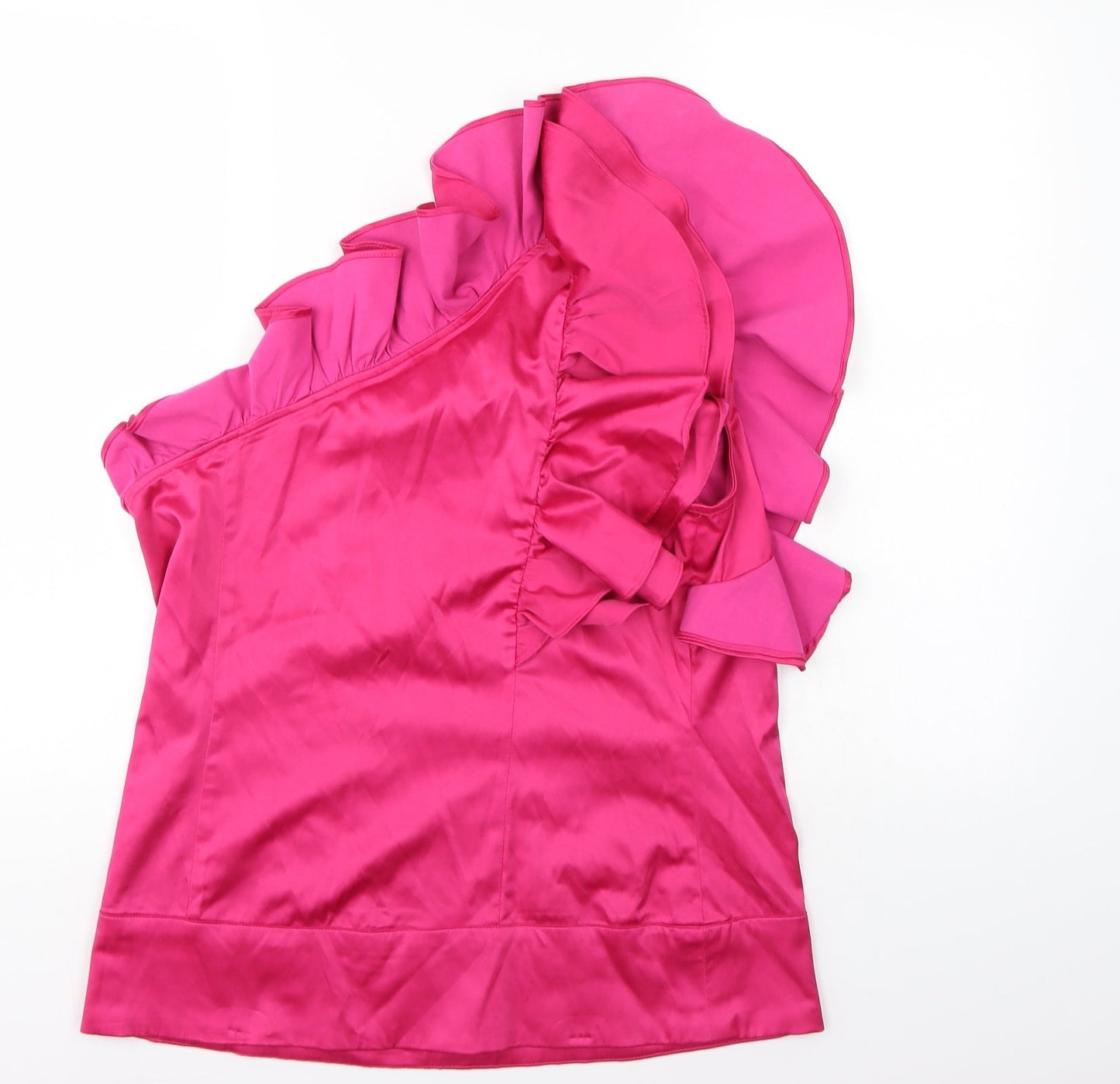 Limited Editions Womens Purple   Basic Blouse Size 12